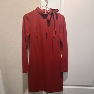 Wine dress, size 4 Calvin klein